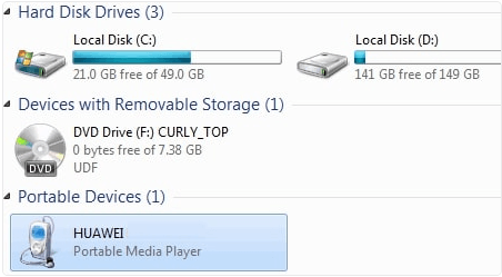 حدد موقع مجلد DCIM على الكمبيوتر