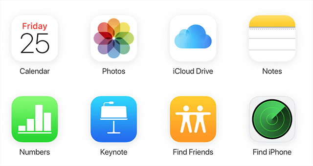 الوصول إلى إعدادات iPhone الخاصة بك على iCloud