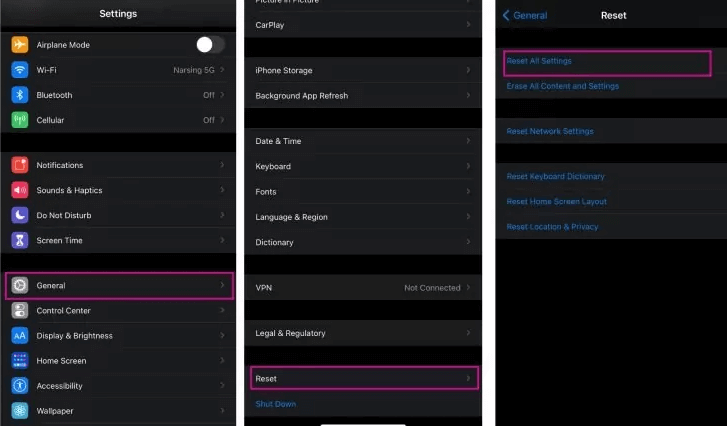 تحقق من شاشة iPhone الخاص بك