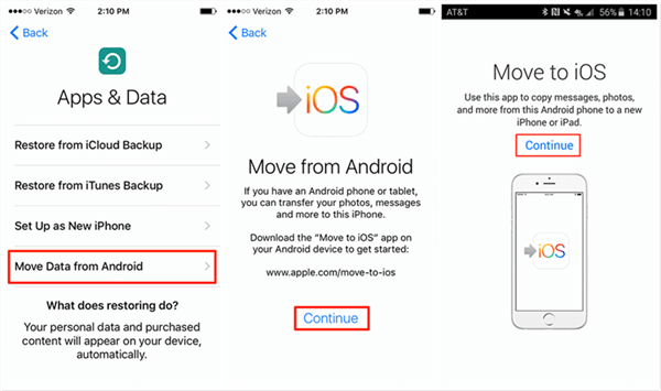 كيفية نقل الملفات من Android إلى ايفون باستخدام تطبيق Move to iOS