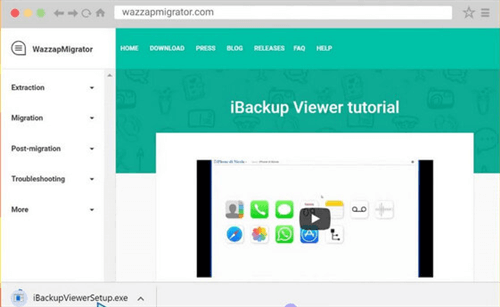نقل WhatsApp عبر WazzapMigrator