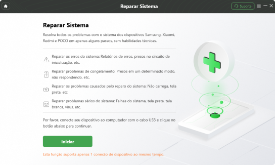 Tela com cruz verde