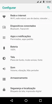 Configuração do Motorola