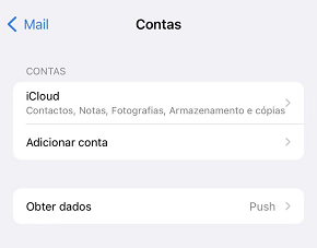 Adicionar o seu Gmail em Contas do iPhone