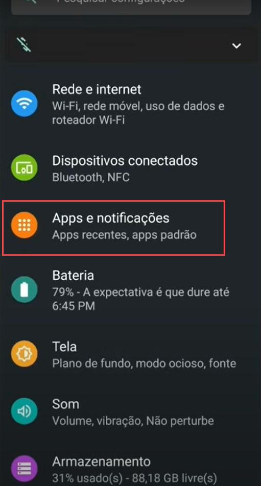 Apps e Notificações