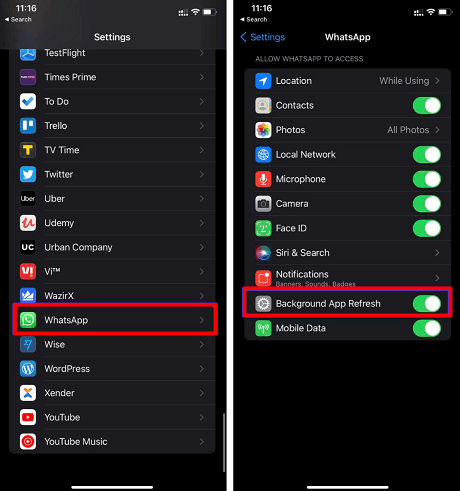 Atualizacao de iphone