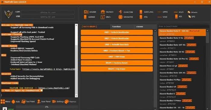 Bypass do FRP através da ferramenta Haafedk GSM