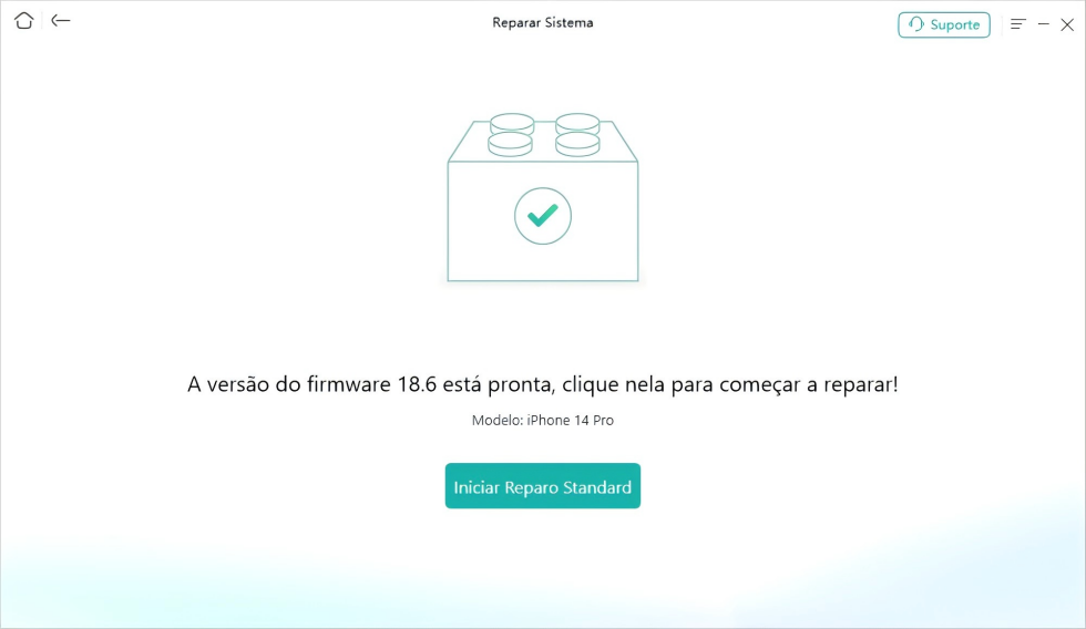 Download firmware concluído