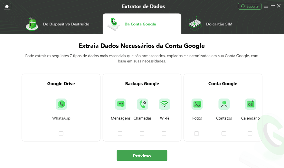 Baixe e visualize o backup do WhatsApp