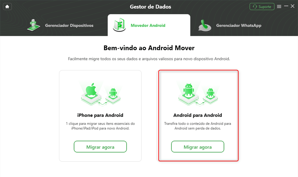 Escolha Android para Android