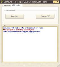 Samsung FRP Helper