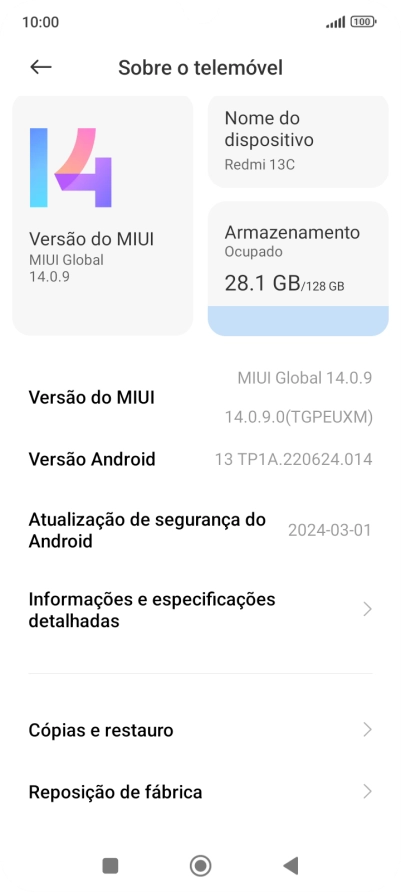 Sobre o Telemóvel Xiaomi