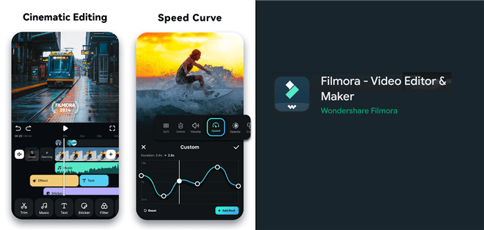 app para estabilizar video – Filmora