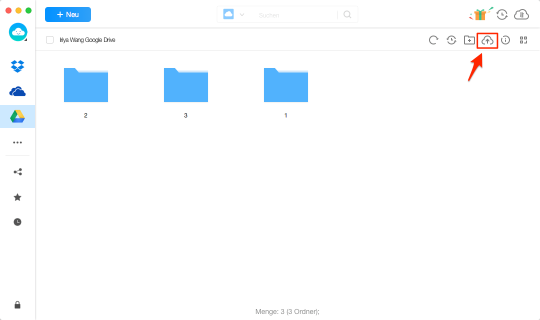 Google Drive upload langsam - AnyDrive verwenden