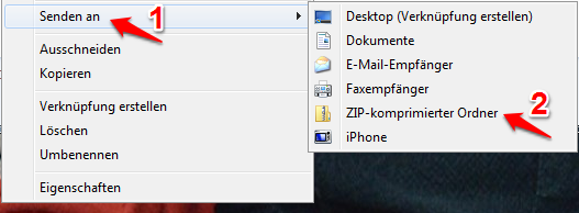 OneDrive synchronisiert nicht – Dateien zippen