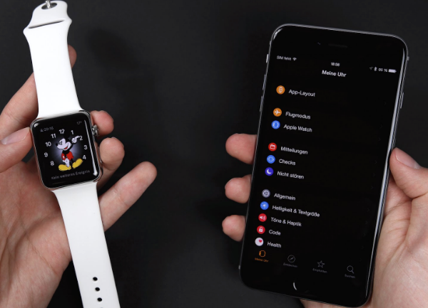 How to connect apple watch to deals iphone xs max