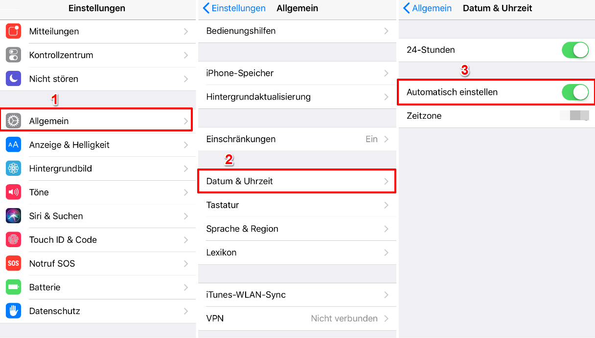iOS 12 Bildschirmzeit geht nicht – So fixieren