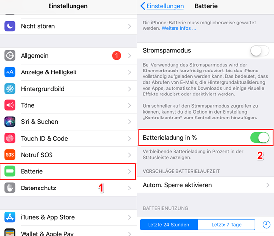 Gelost Ios 12 12 1 1 Iphone X S Batterieanzeige In Prozent