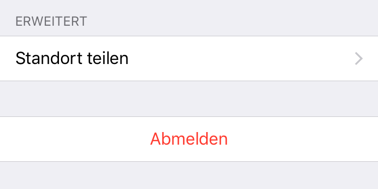 iCloud Account neu anmelden