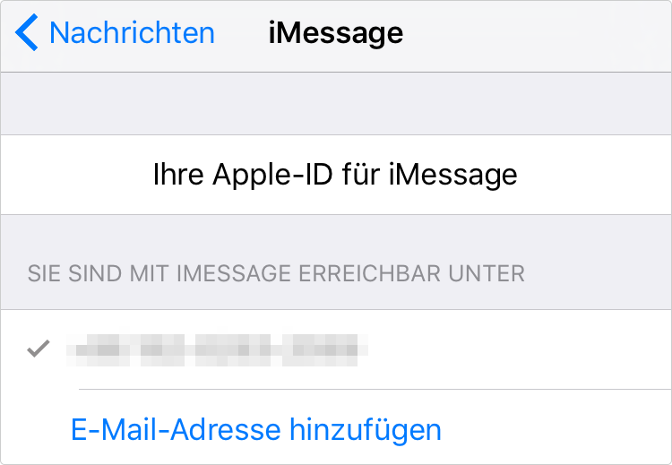 Apple-ID aktivieren