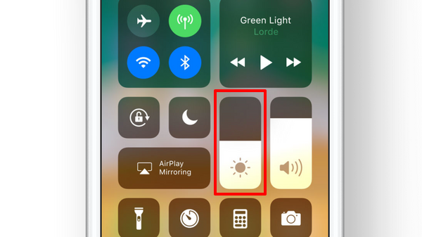 iOS 11 automatische Heiligkeit mit Kontrollzentrum einstellen