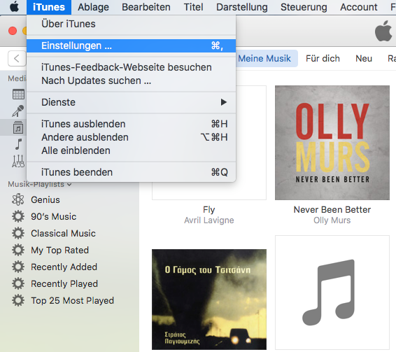 iOS-Backup in iTunes archivieren – Schritt 2
