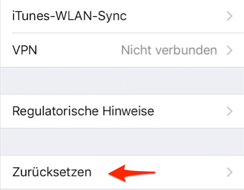 iPhone zurücksetzen ohne iTunes – Schritt 3