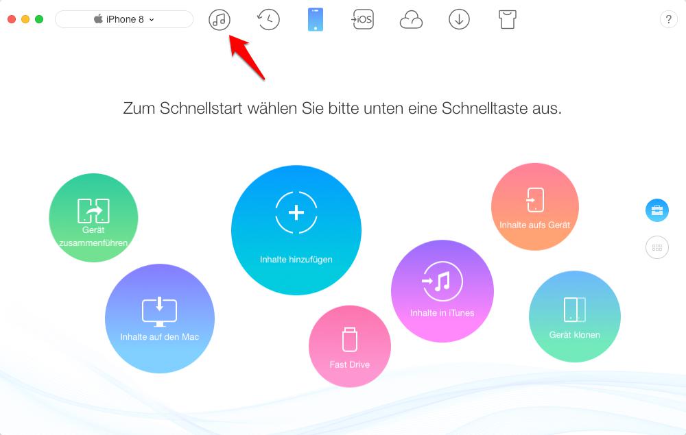 iTunes 12.6.3 nicht laden – AnyTrans verwenden