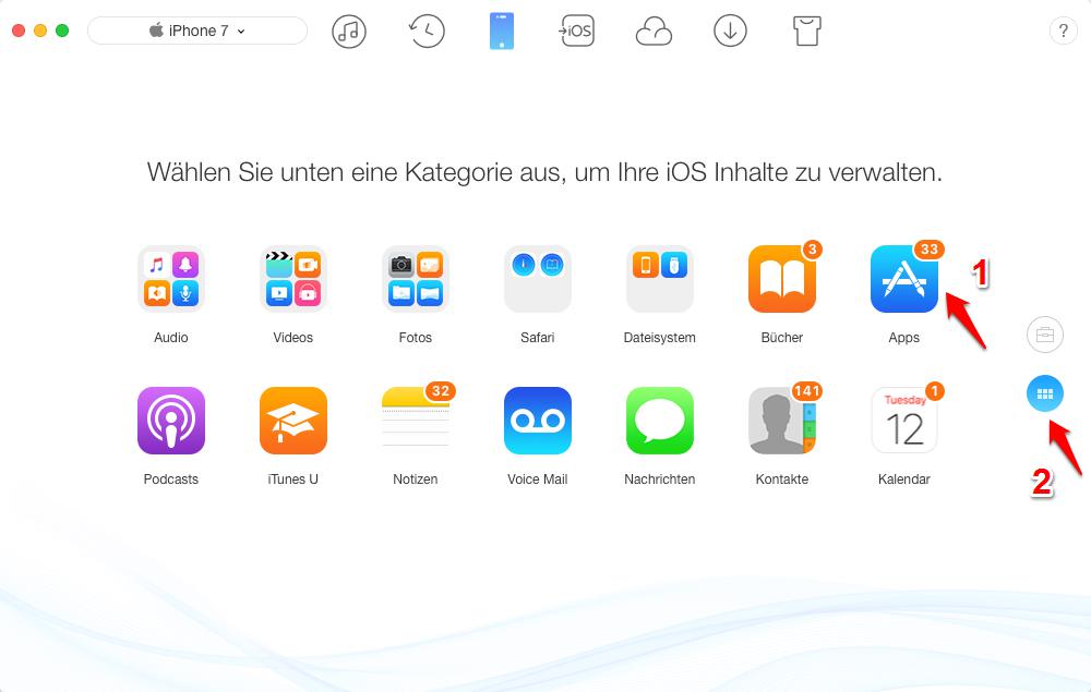 iTunes 12.6.3 nicht laden – Apps finden