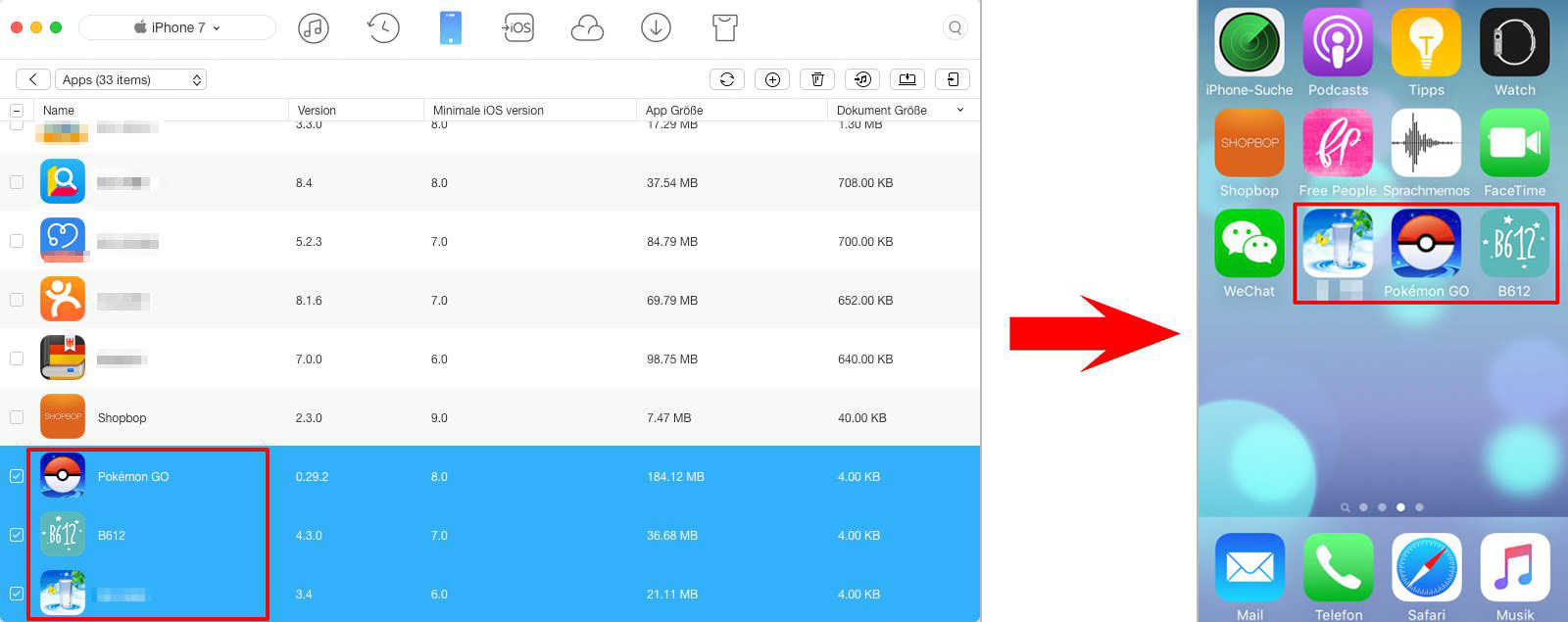 iTunes 12.6.3 nicht laden – übertragen erfolgen