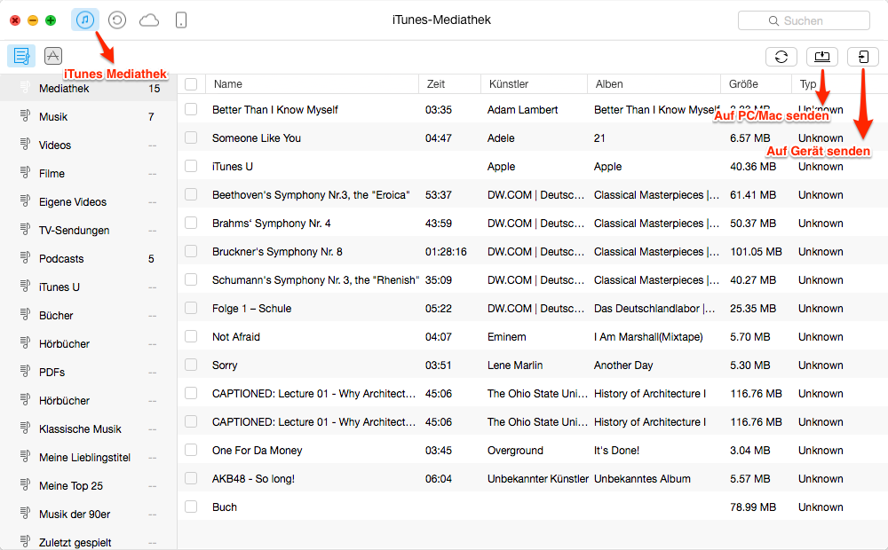 Die Alternative zu iTunes - AnyTrans