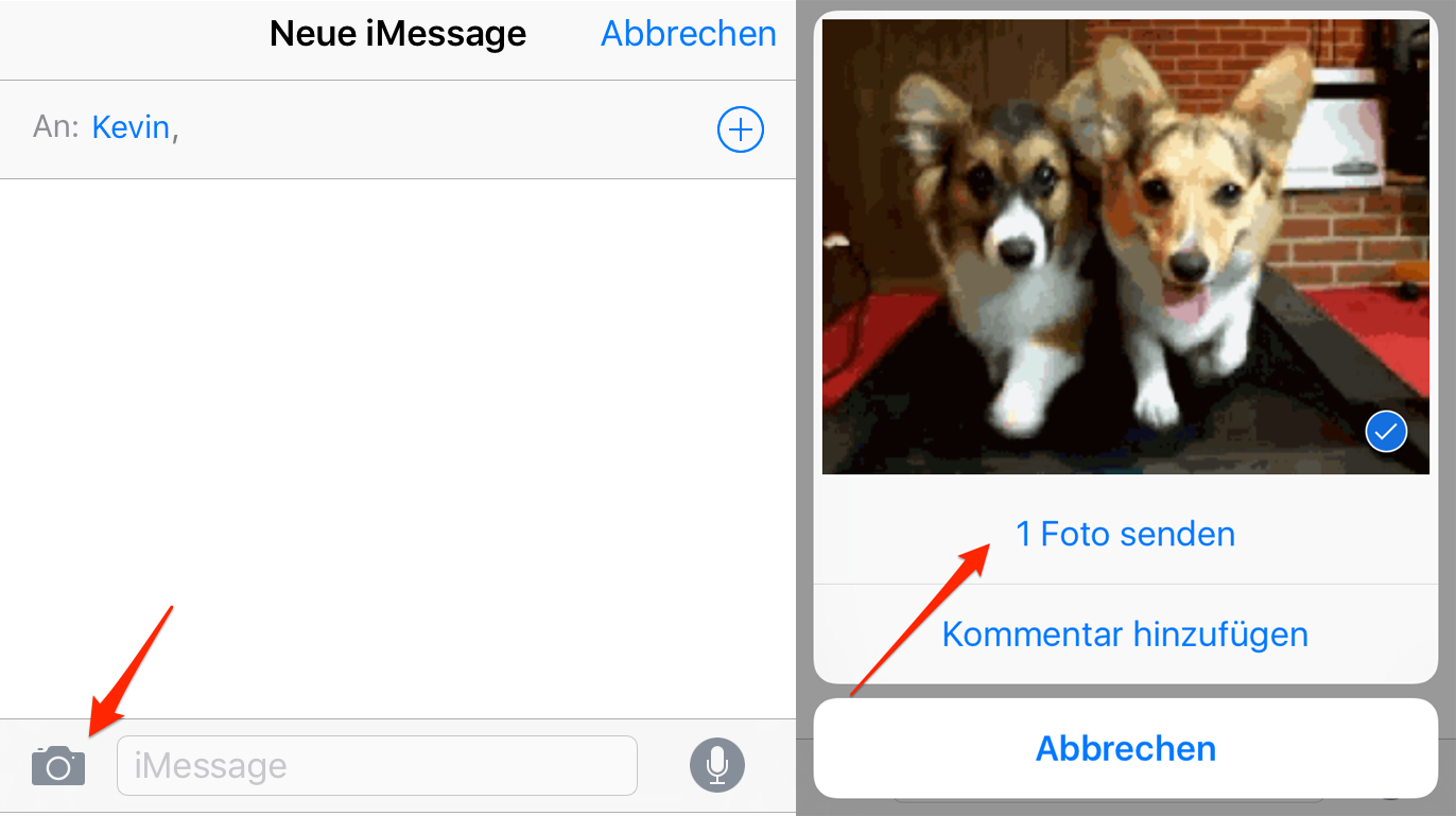 GIFs per iMessage versenden