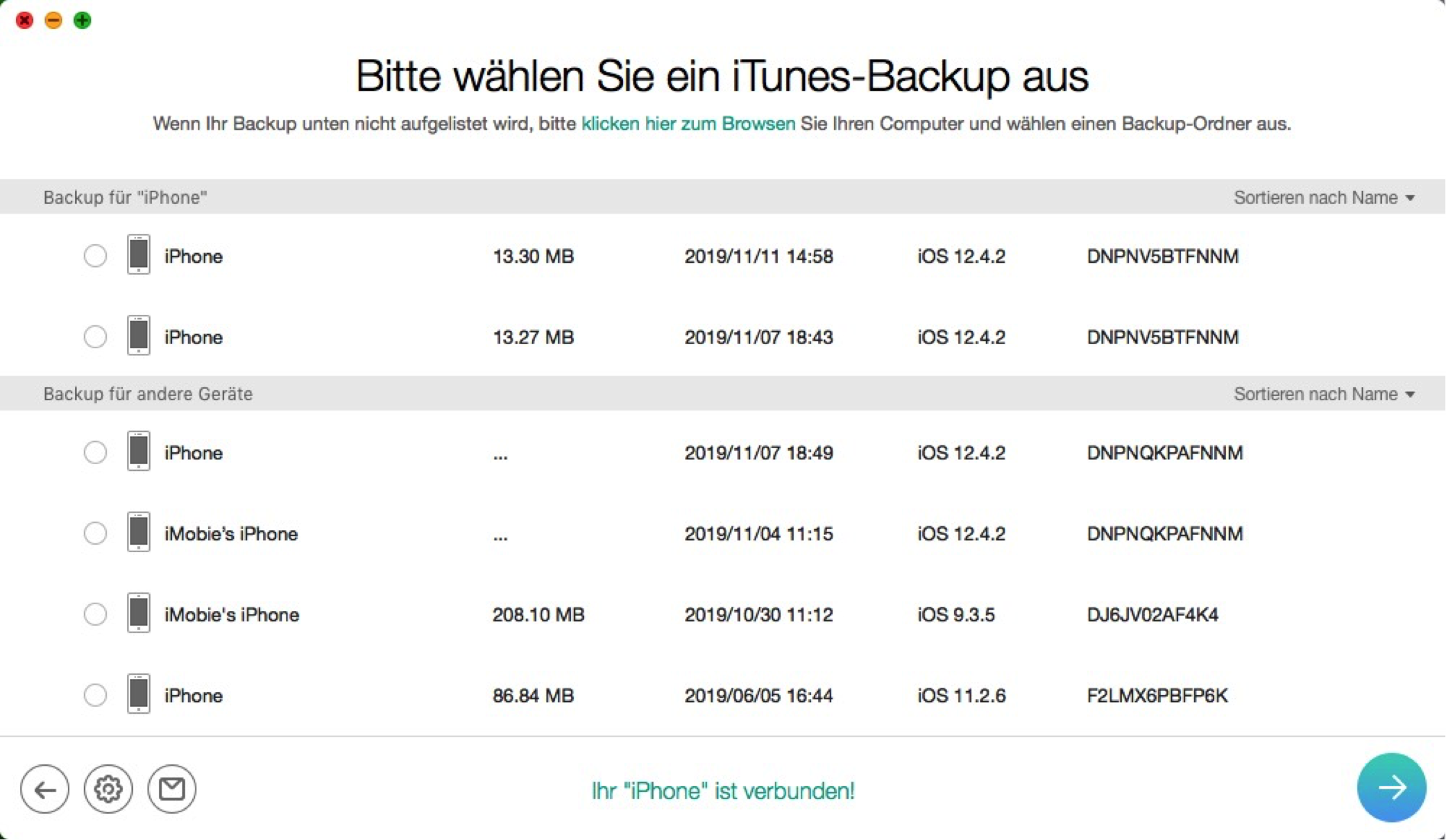 myphoneexplorer backup wiederherstellen