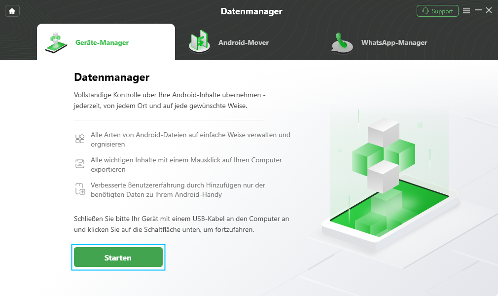 Start Data Manager