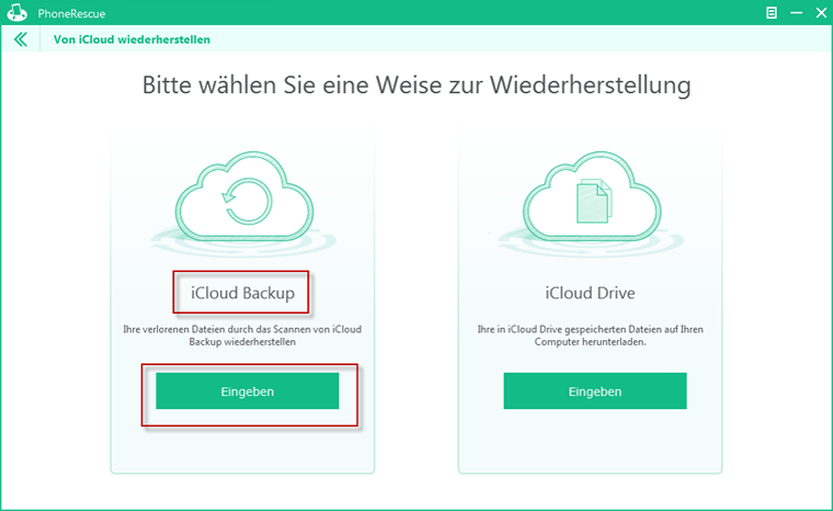 kennwort eingeben