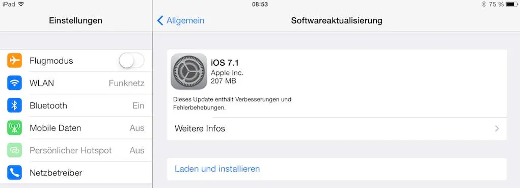 Laden und installieren