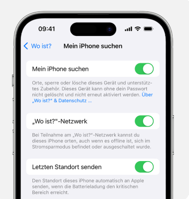 iPhone suchen
