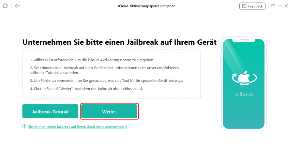 Klicken Sie auf Weiter