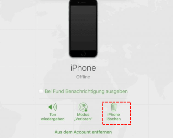 iPhone löschen