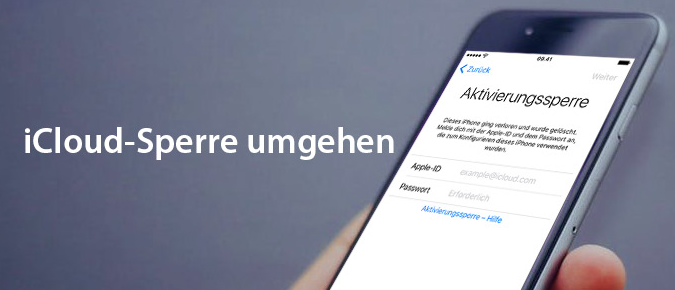 icloud sperre entfernen