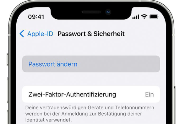 Passwort & Sicherheit