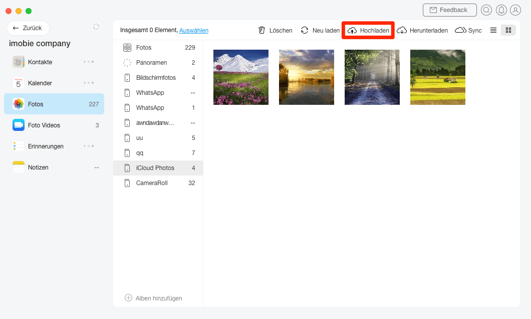 fotos-aus-icloud-hochladen