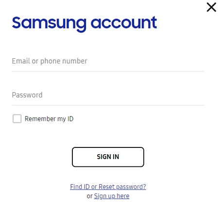 samsung-konto-anmelden