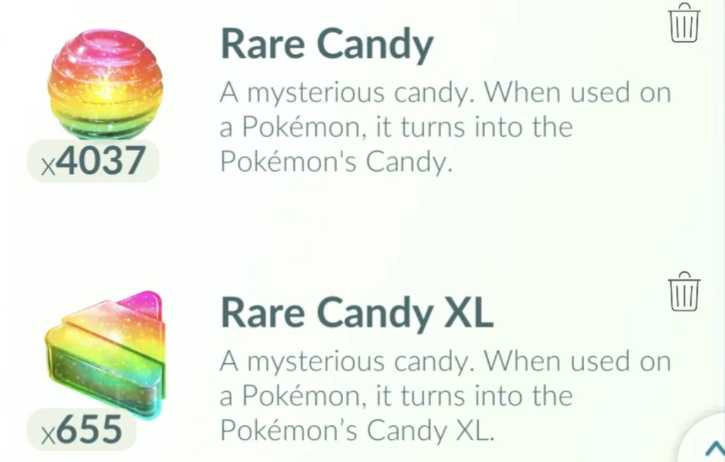 XL Bonbons Pokémon Go