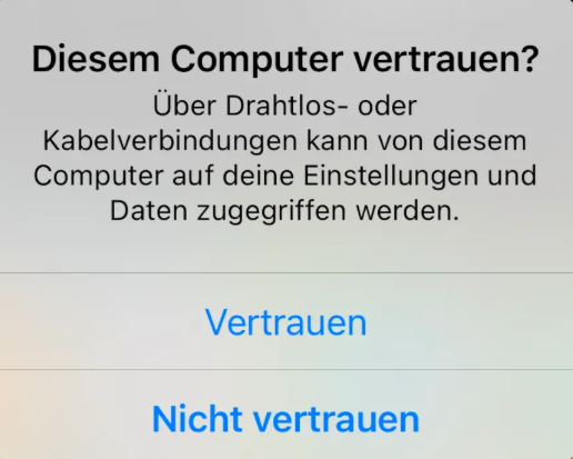 Diesem Computer vertrauen