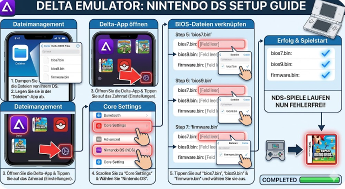 Der kritische Schritt für NDS-Spiele