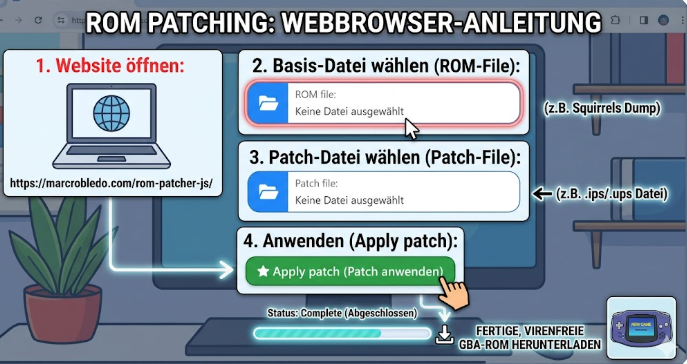 ROM Patcher JS anwenden