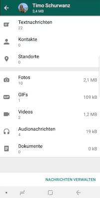 Der WhatsApp-Weg