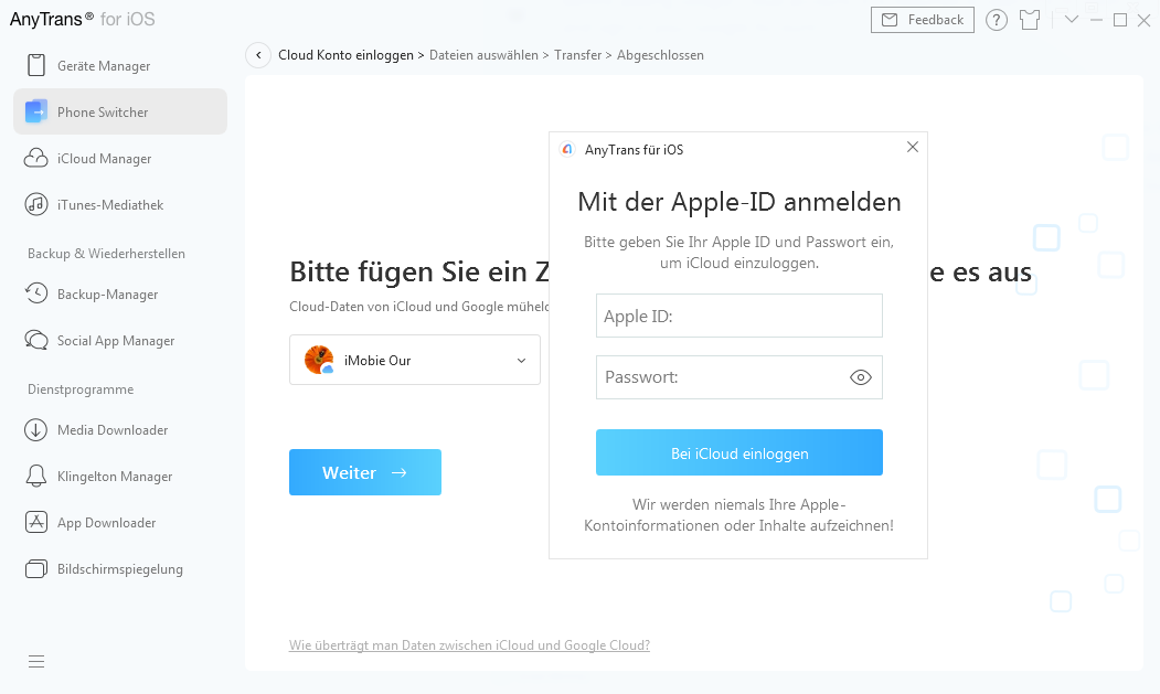 Apple id zusammenführen