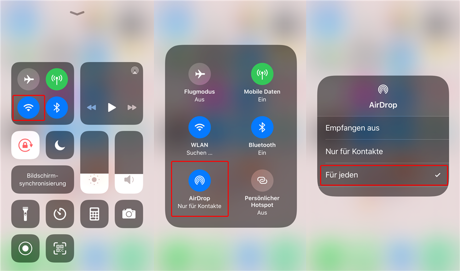 airdrop-in-iphone-einstellen